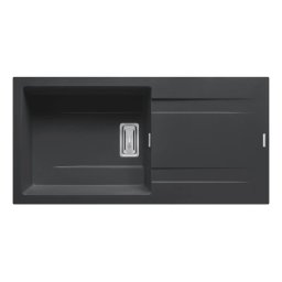 Chiuveta bucatarie Pyramis Kartesio Plus 100x50 1B 1D Black