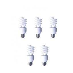 Bec economic Panasonic EFD19E65HD3E-5 E27 19W 90W Lumina rece Pachet 5 bucati