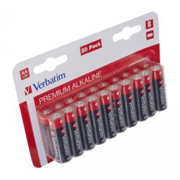 Baterii Verbatim 20x AA Hangcard