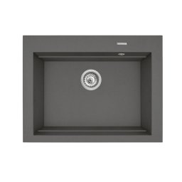 Chiuveta bucatarie Pyramis Siros 67x51.5 1B Iron Grey