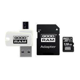 Card de memorie Goodram 128GB MicroSDXC Clasa 10 UHS-I + Adaptor