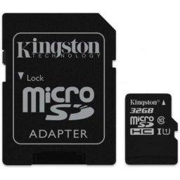 Card de memorie Kingston Industrial 32GB MicroSDHC Clasa 10 + Adaptor SD
