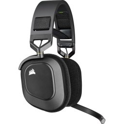 Casti gaming Corsair HS80 RGB WIRELESS Carbon