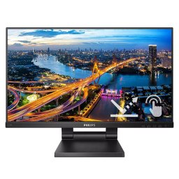 Monitor LED Touch Philips 222B1TC/00 21.5 inch FHD IPS 4ms 75Hz Black