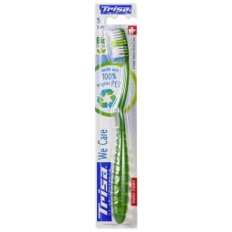 Periuta de dinti Trisa Ecologica We Care Soft Green