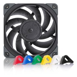 Ventilator pentru carcasa Noctua NF-A12x25 PWM Chromax Black Swap