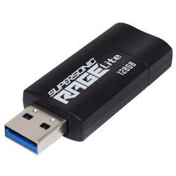 Memorie USB PATRIOT MEMORY Supersonic Rage Lite 128GB USB 3.2 Gen1 Black