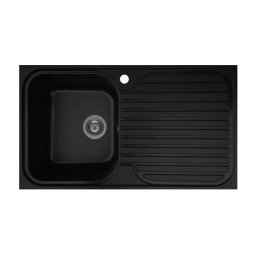 Chiuveta bucatarie Pyramis Stripe Durothek 1B1D ST Black