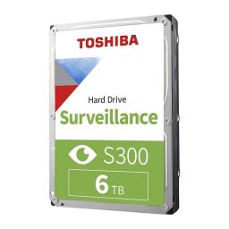 Hard disk server Toshiba S300 Video Surveillance 6TB SATA-III 3.5 inch 5400rpm 256MB 24/7 SMR bulk