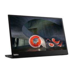 Monitor LED portabil Lenovo ThinkVision M15 15.6 inch FHD IPS 6ms Black