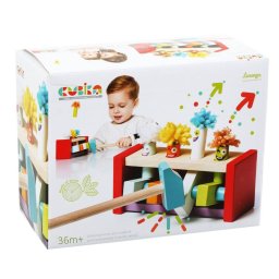 Jucarie din lemn Cubika Claunii saritori