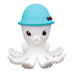 Inel Gingival din Silicon Mombella Octopus Albastru