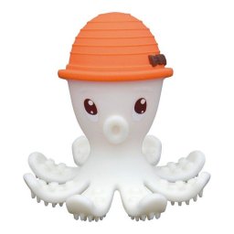Inel Gingival din Silicon Mombella Octopus Orange