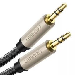 Cablu Audio UGREEN AV125 Mini Jack 3.5mm 2m Gri