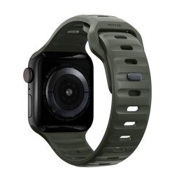 Accesoriu smartwatch NOMAD Sport Strap compatibila cu Apple Watch 4/5/6/7/8/SE/Ultra 42/44/45/49mm, M/L, Verde