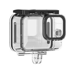 Carcasa Waterproof Telesin pentru Camera Video Sport GoPro Hero9/10/11 Negru/Transparent