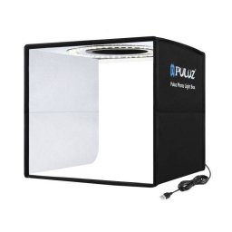 Accesoriu Camera Video Actiune PULUZ , LED-uri incorporate, fundaluri multiple, fotografie/mini-filmulete de produs, 25x25cm, Negru