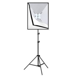 Accesoriu Camera Video Actiune PULUZ , 4 LED-uri, 20W, 5700K, 50x70cm, Negru