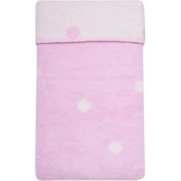 Paturica bebelusi Womar Zaffiro Buline 75x100cm Pink