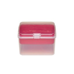 Set recipiente hrana copii BebeduE Culori si Arome Red