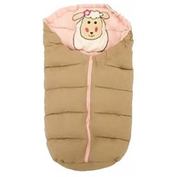 Sac de dormit 4 in 1 Tutumi Sheep Beige Pink