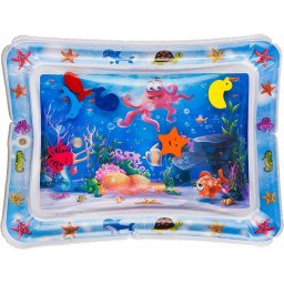 Salteluta de Joaca cu Apa Bambinice BN007 Varsta 3 Luni+ Albastru