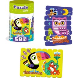 Set puzzle-uri din betisoare Roter Kafer Pasari 16 Piese 3 Ani+