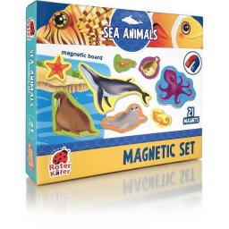 Set Roter Kafer Animale Marine