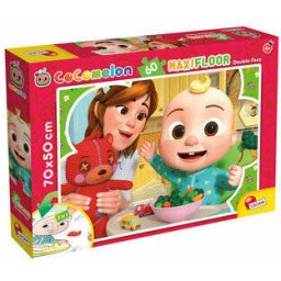 Puzzle de colorat maxi LISCIANI Cocomelon la Masa 60 Piese 4 Ani+