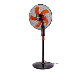 Ventilator cu picior Daewoo DDV166 50W 40cm 3 trepte de putere Negru / Portocaliu