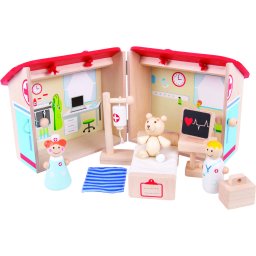 Joc Educativ BigJigs Toys Mini Spitalul animalelor