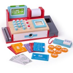 Jucarie Educativa BigJigs Toys Primul meu calut cu tija