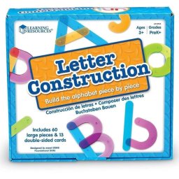 Joc educativ Learning Resources Sa construim alfabetul!