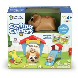 Joc Codare cu Figurina Learning Resources LER3080 Catelusii Jucausi Varsta 4 Ani+ Multicolor