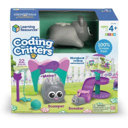 Joc Codare cu Figurina Learning Resources LER3081 Pisicutele Jucause Varsta 4 Ani+ Multicolor
