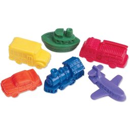 Joc matematic Learning Resources Mini vehicule pentru numarat set 72 bucati