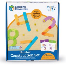 Joc matematic Learning Resources Sa construim cifrele!