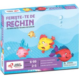 Joc Educativ Chalk and Chuckles Fereste-te De Rechin!