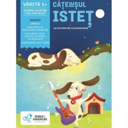 Joc Educativ Chalk and Chuckles Catelusul Istet