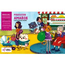 Joc Educativ Chalk and Chuckles Pisicutele amabile