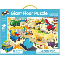 Puzzle de podea GALT Santierul 30 Piese 3 Ani+