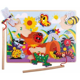 Joc Educativ BigJigs Toys Prietenii din gradina