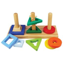 Joc Educativ BigJigs Toys Forme geometrice