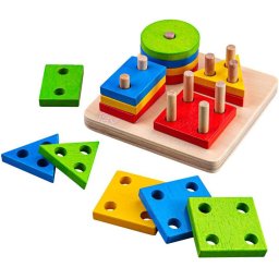 Joc Educativ BigJigs Toys Forme Geometrice