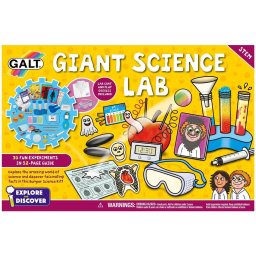Set Educativ cu Experimente GALT Giant Science Lab Varsta 6 Ani+ Multicolor