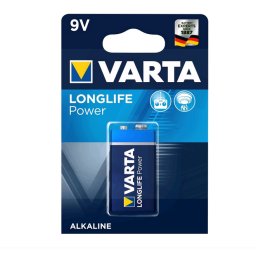 Baterie Alcalina Varta Longlife Power 9V Blister 1 bucata