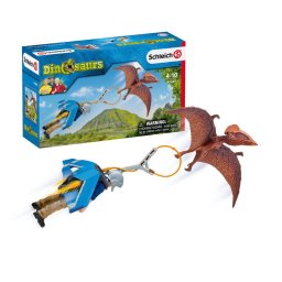 Figurina Schleich Dinosaurs Jetpack Chase +3 ani