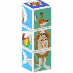 Set de Constructie Magnetic Geomag Magicube Animale 3 Piese 2 Ani+