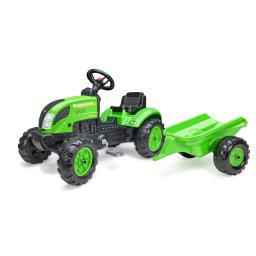 Tractor cu Pedale Falk 2057L Remorca Varsta 2-5 Ani Verde