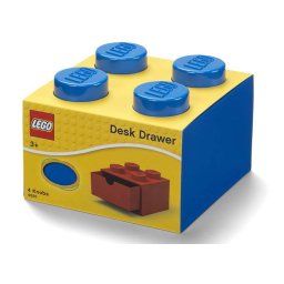 LEGO Sertar de birou 2x2 albastru Varsta 4 + ani